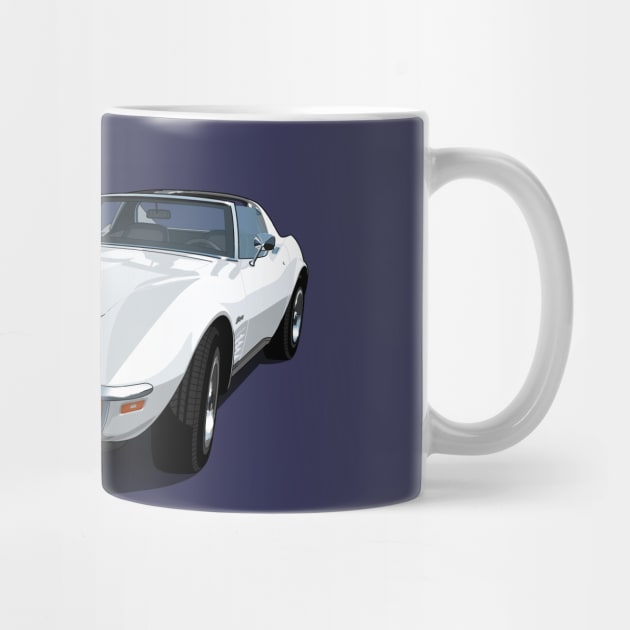 1970 Corvette Stingray in Classic White by candcretro